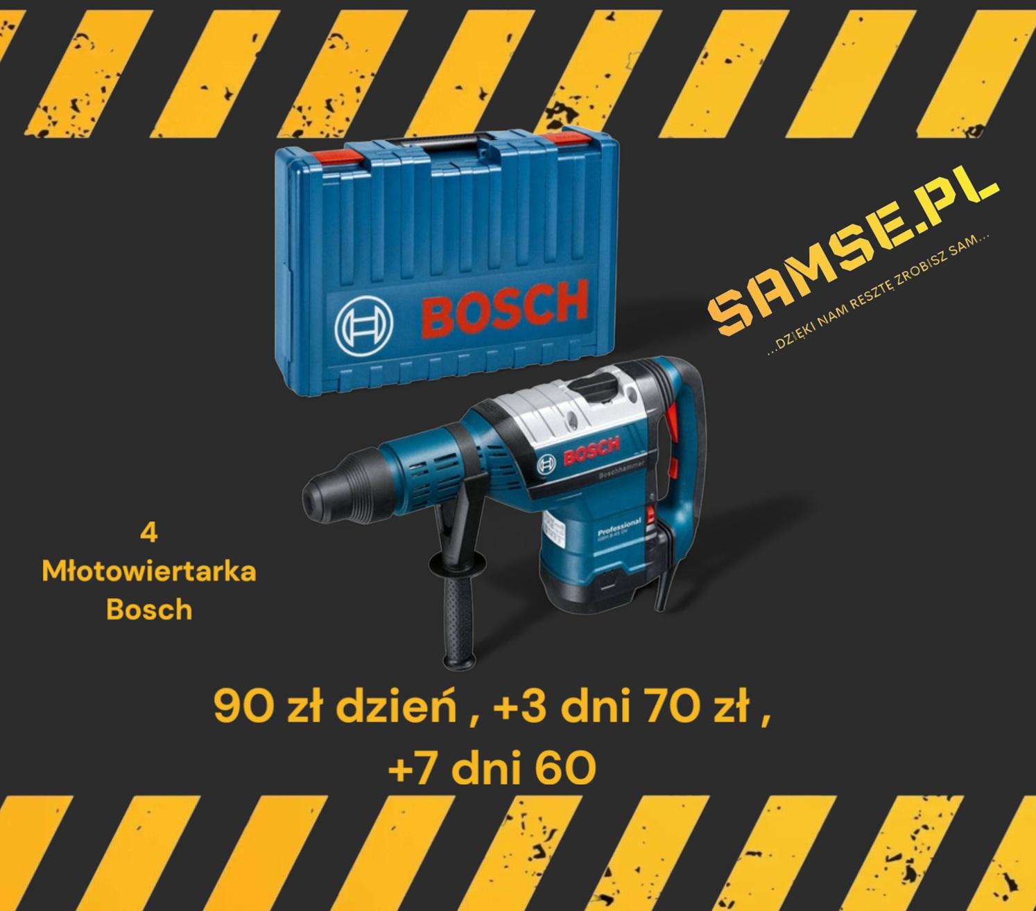 Bosch GBH 8-45 DV na wynajem