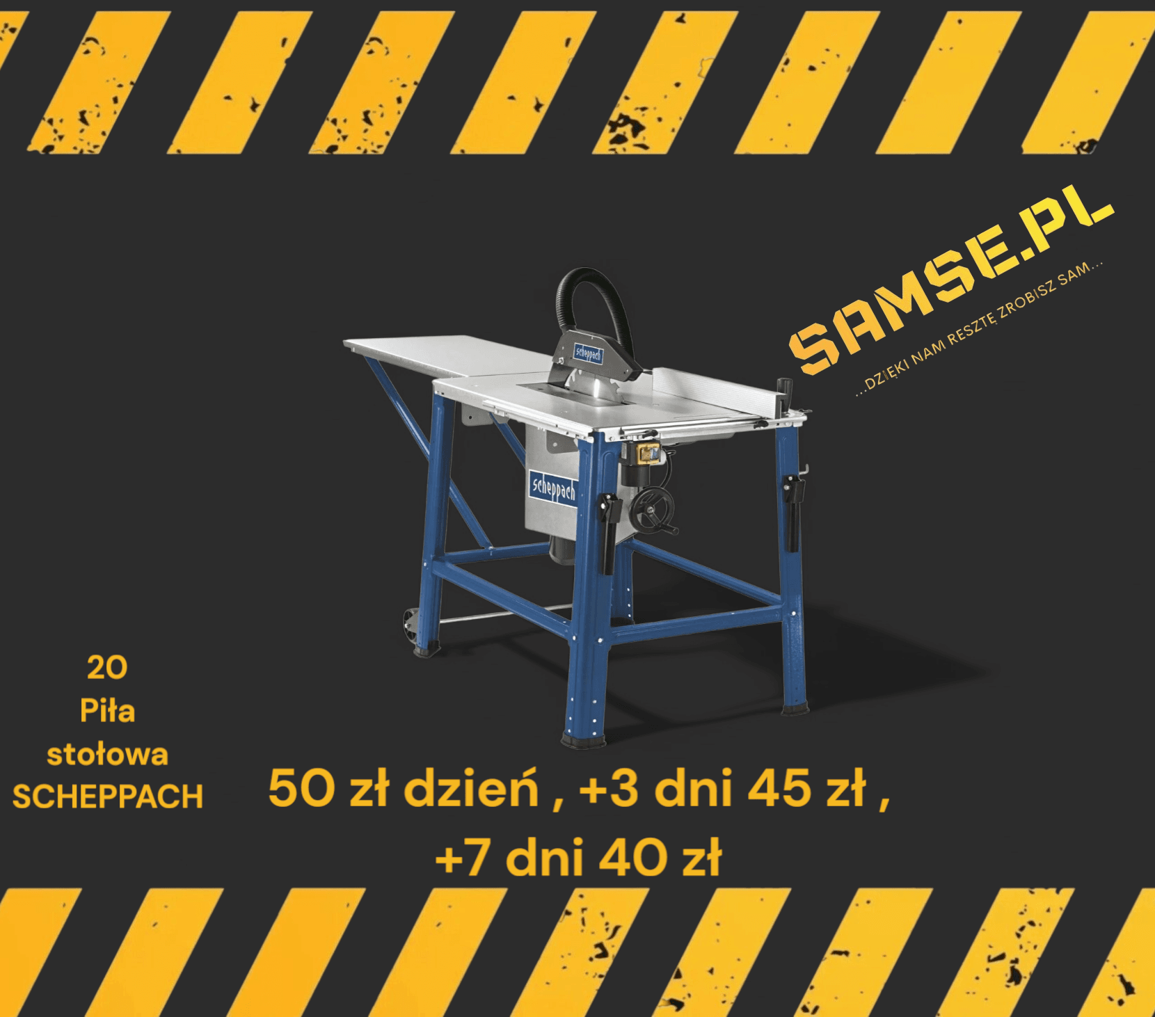 SCHEPPACHTS 310 na wynajem - 1