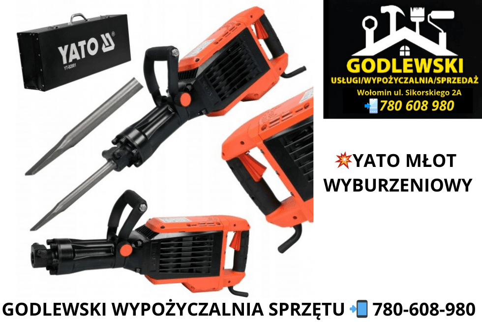 Yato Młot wyburzeniowy na wynajem - 1