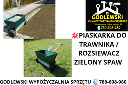 Zielony Spaw  Piaskarka Posypywarka na wynajem