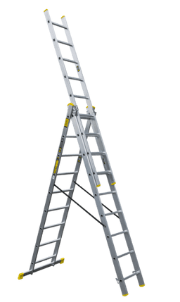DRABINA ALUMINIOWA KRAUSE 3X9 na wynajem