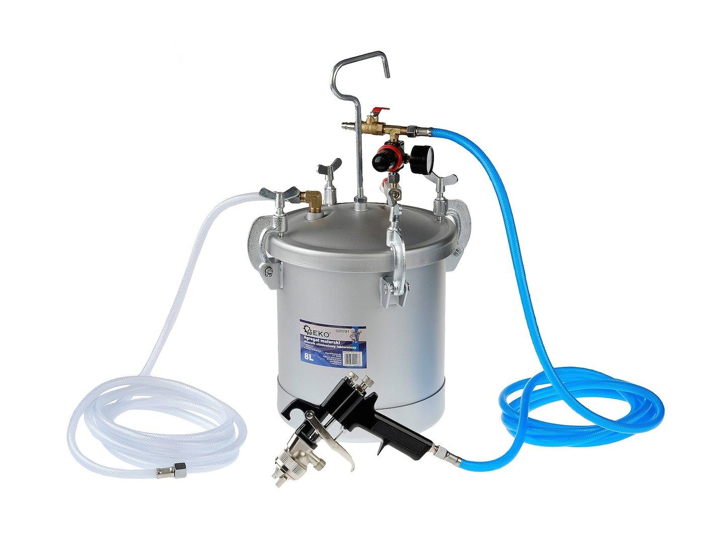 GEKO Agregat malarski. Zbornik lakierniczy 8L. na wynajem - 1