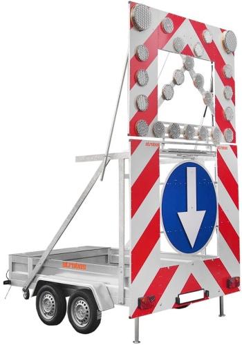 Przyczepa sygnalizacyjna ostrzegawcza U26 na wynajem - 1