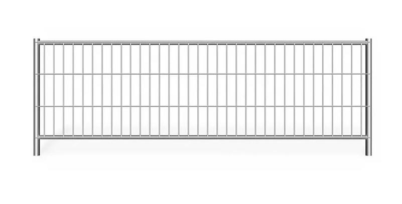 Ażurowe ogrodzenia tymczasowe Niskie na wynajem - 1