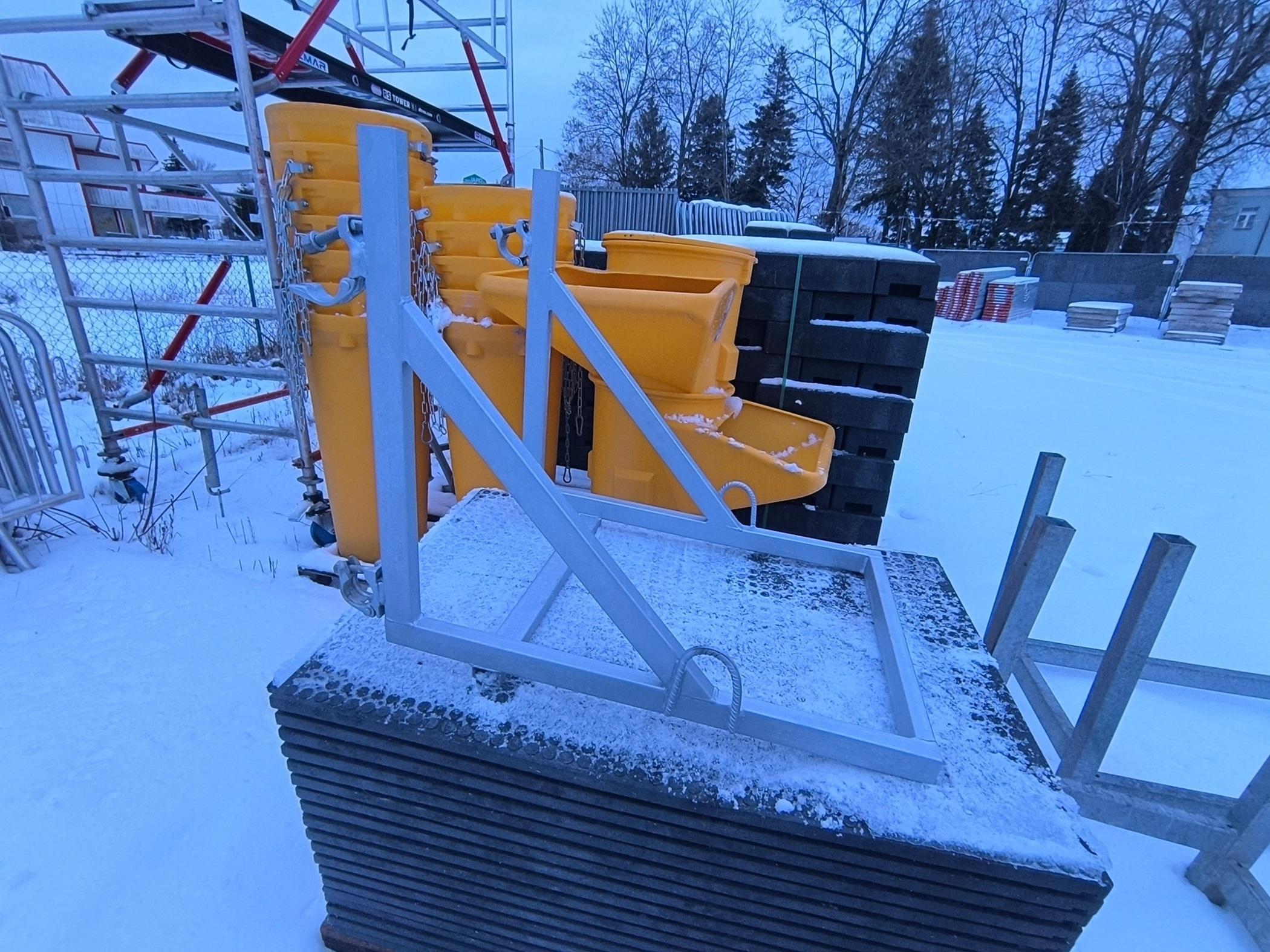 Zsyp budowlany na gruz na wynajem - 1