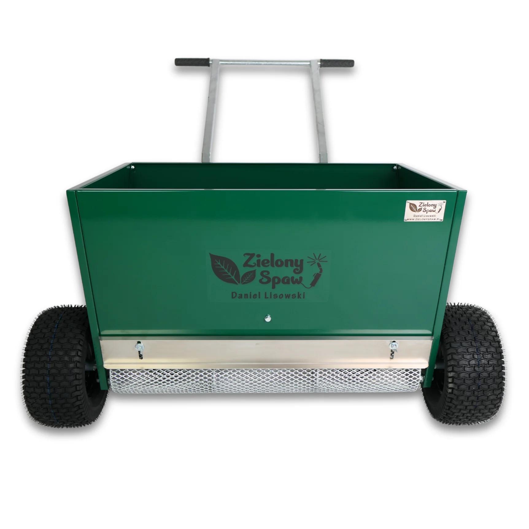 Zielony spaw Posypywarka pchana na wynajem - 1
