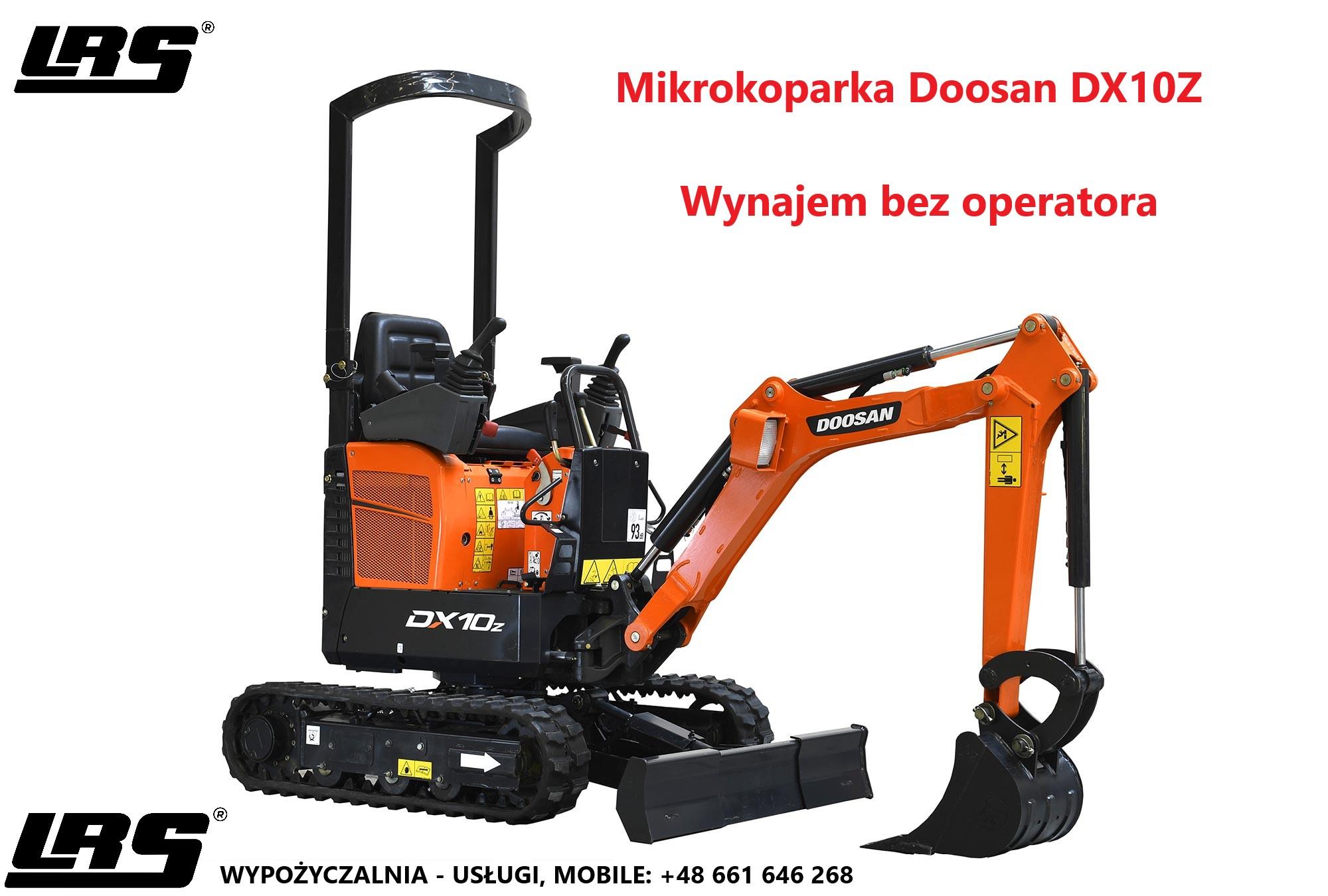 Doosan DX10Z na wynajem - 1
