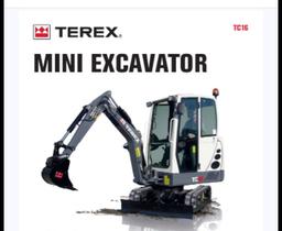 Terex  Tc16 na wynajem