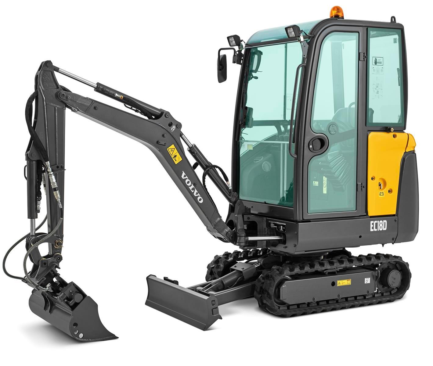 Volvo EC18D na wynajem - 1