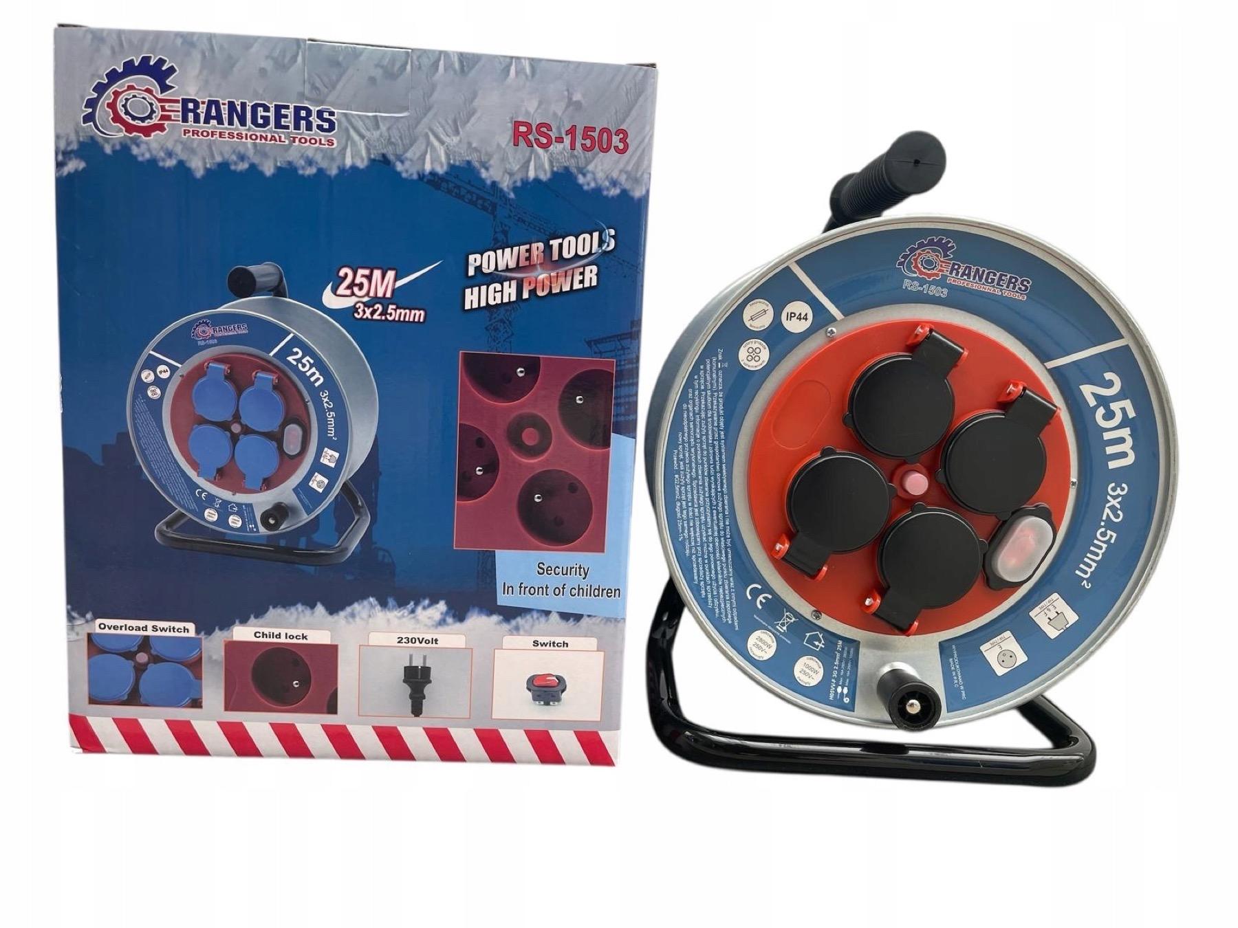 Rangerz RS-1503, 3×2,5 mm², IP44 na wynajem - 1