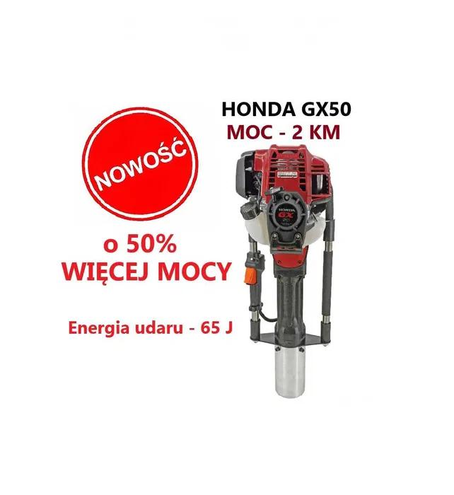 Kafar spalinowy, palownica, wbijak HONDA GX50 na wynajem - 1