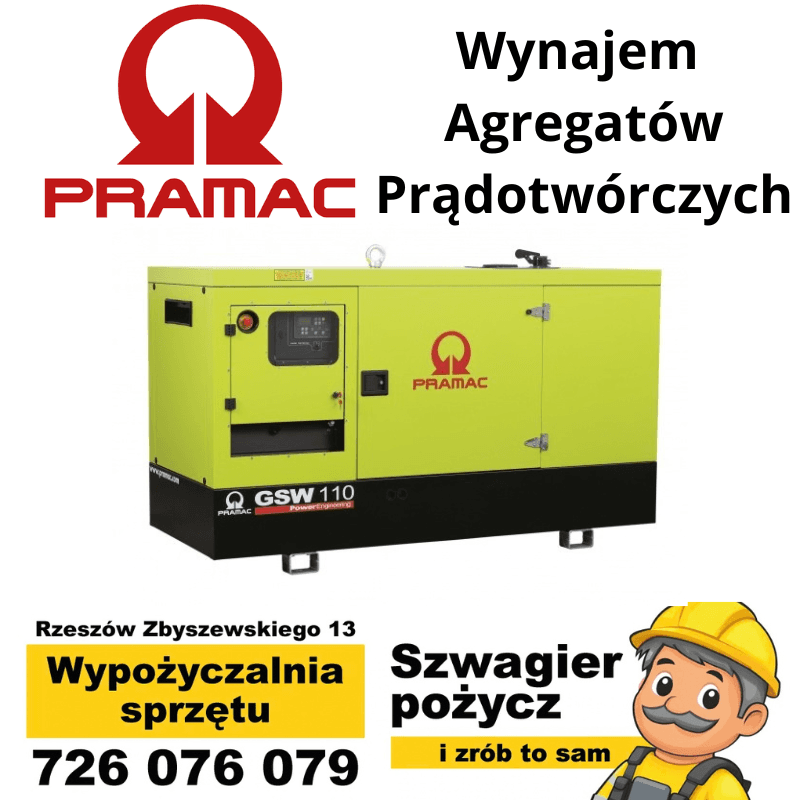 Pramac GSW 110 na wynajem - 1