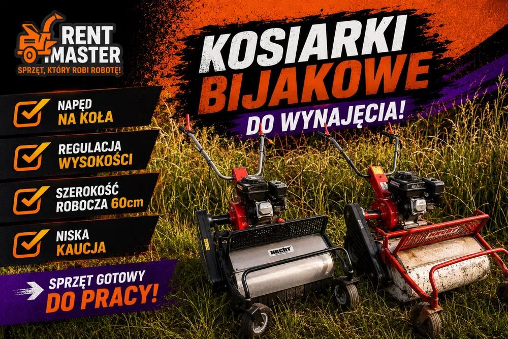 Kosiarka Bijakowa Mulczer Karczownica Hecht 5812 na wynajem - 1