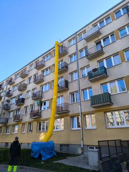 Zsyp budowlany  na gruz na wynajem