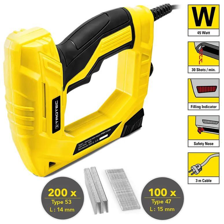 Zszywacz elektryczny Trotec PTNS 11‑230V na wynajem - 1