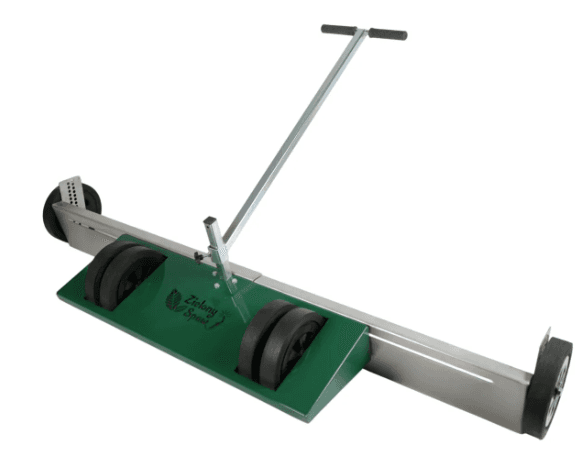 Zielony Spaw Niwelator rozsuwany na wynajem - 1