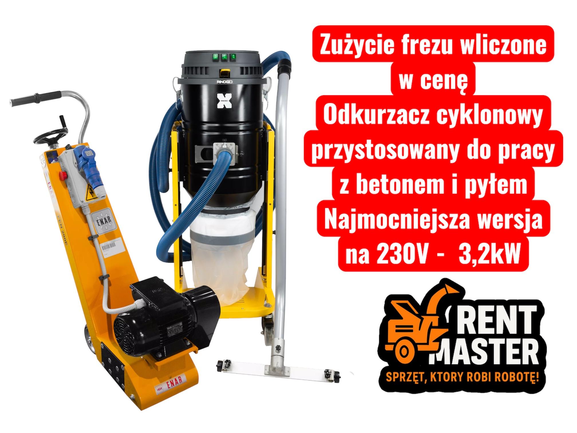 Frezarka Do Betonu Asfaltu Kleju Enar FEN200e na wynajem - 1