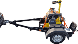 Przyczepka  pod zagęszczarke  na wynajem