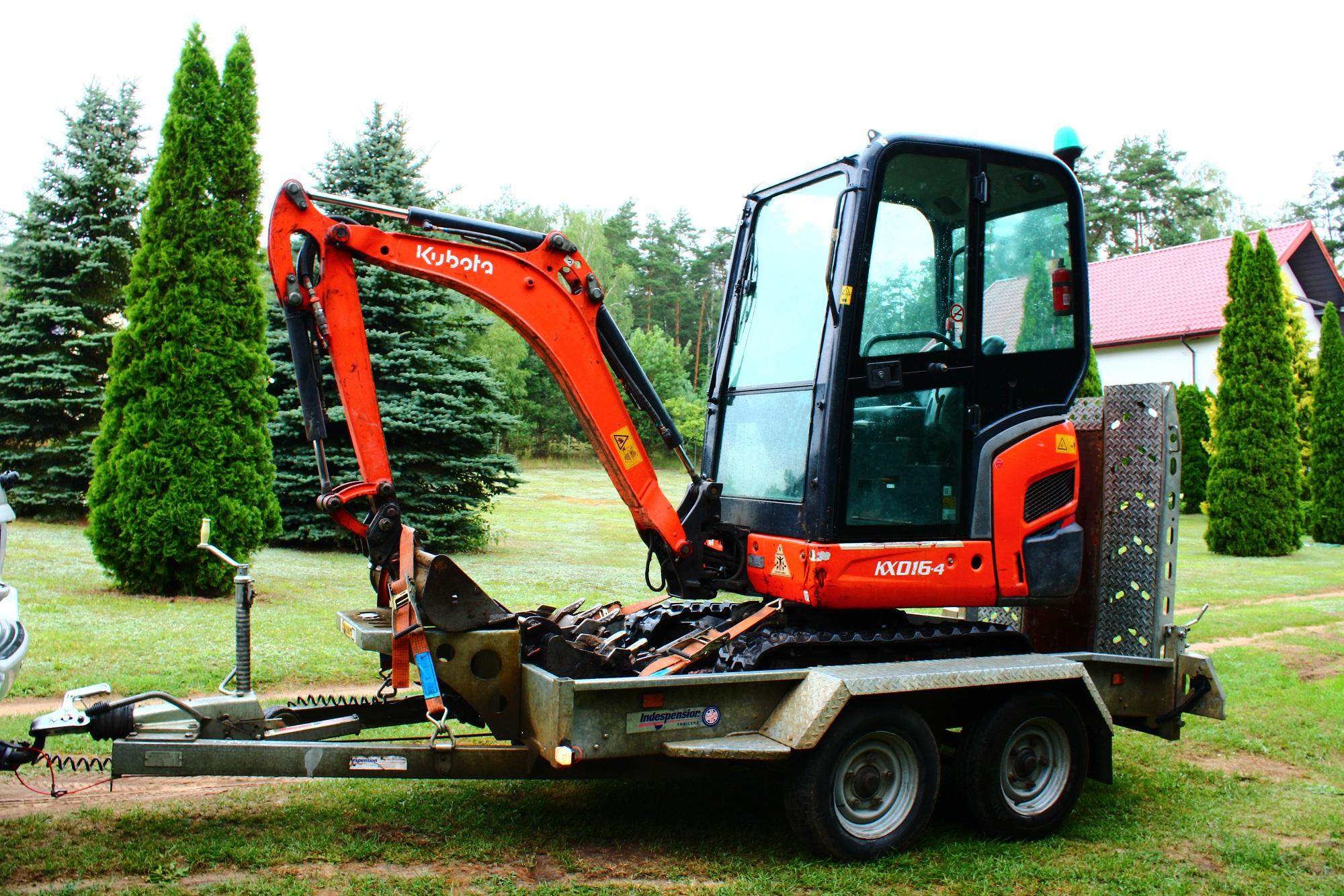 Kubota Kx016-4 na wynajem - 1