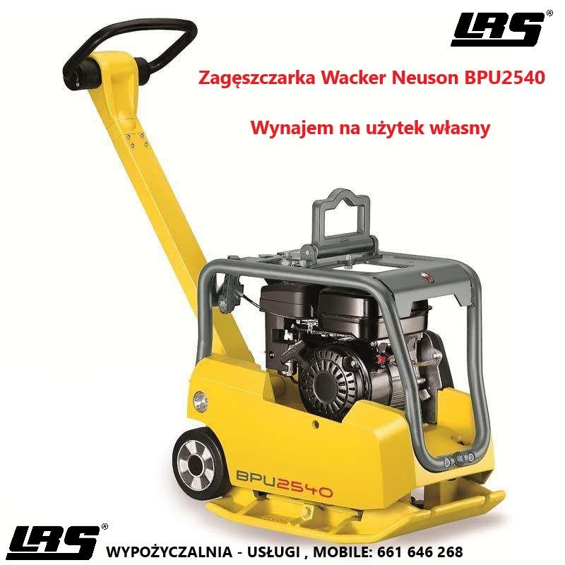 Wacker Neuson BPU2540 na wynajem - 1