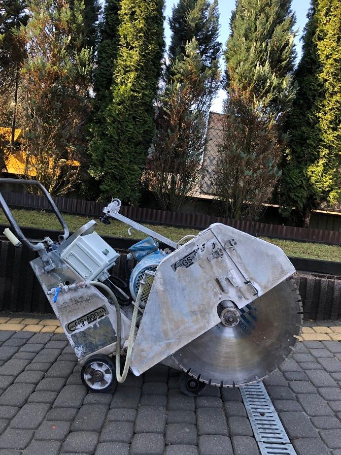 Piła do betonu GS650 na wynajem
