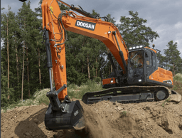 DOOSAN DX300LC-7 + NOŻYCE + SYSTEM na wynajem