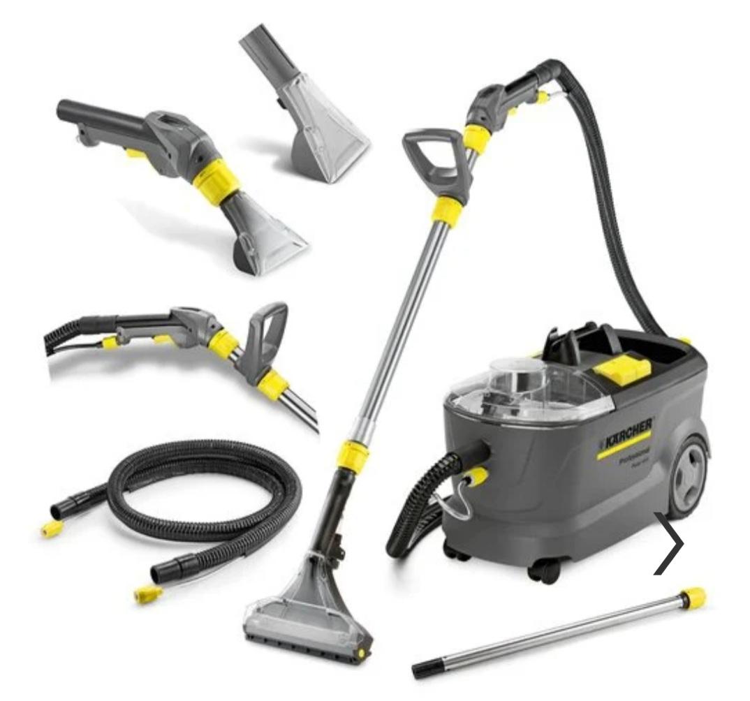 Odkurzacz piorący Kärcher + gratis Puzzi 10/1 1250 W na wynajem