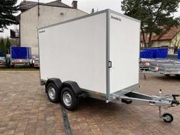 Przyczepa  kontenerowa DMC- 2000kg na wynajem