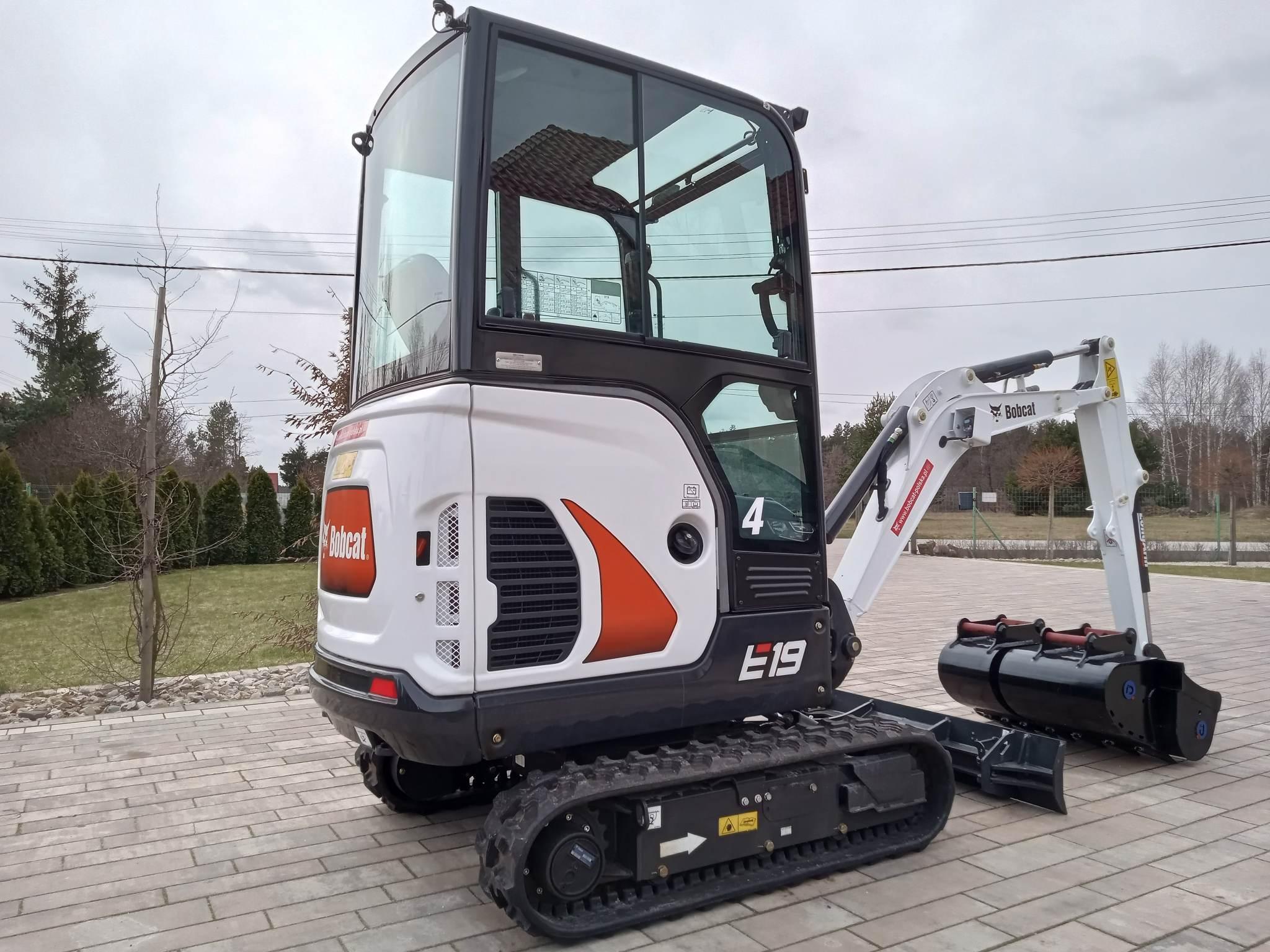 MINIKOPARKA KOPARKA BOBCAT E19 1,9T na wynajem