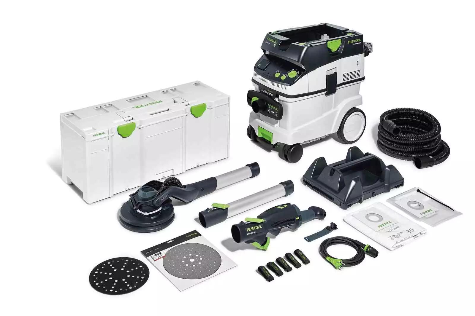 ZESTAW FESTOOL PLANEX LHS 2 225 + CTL 36 AC na wynajem