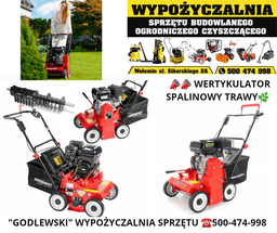 Wertykularor Spalinowy  Weibang  na wynajem