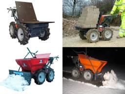 Taczka spalinowa wozidło spalinowe  BELLE MINIDUMPER 4x4 na wynajem