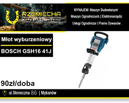 Młot wyburzeniowy BOSCH GSH16 41J na wynajem