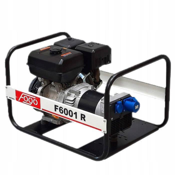 Fogo 6,5 KW jednofazowy  F6001R na wynajem