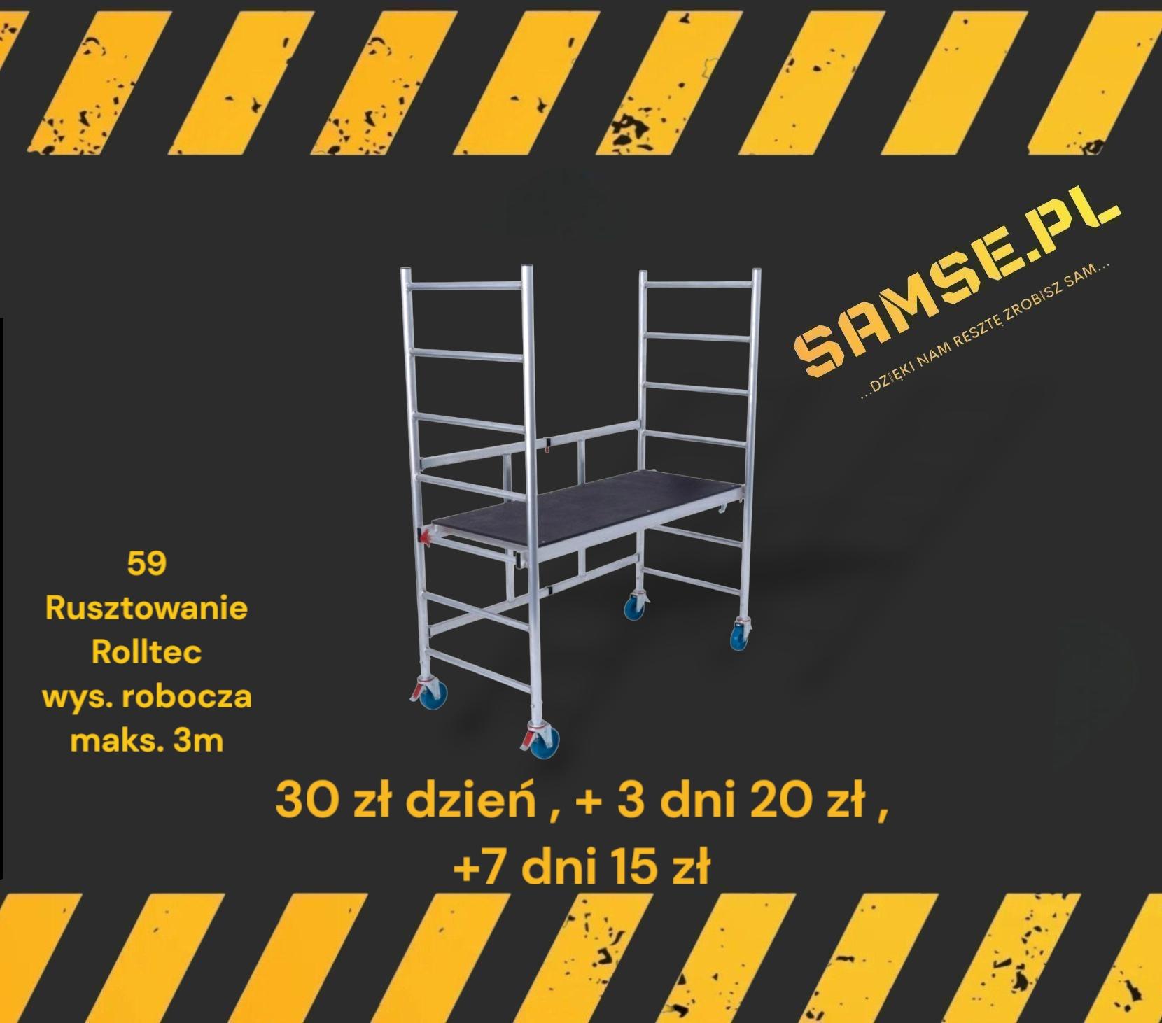 Rolltec Max 3 na wynajem