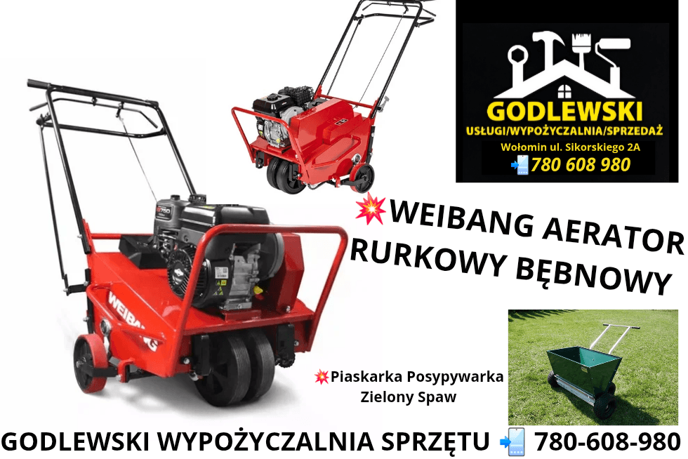 Areator Rurkowy Weibang na wynajem