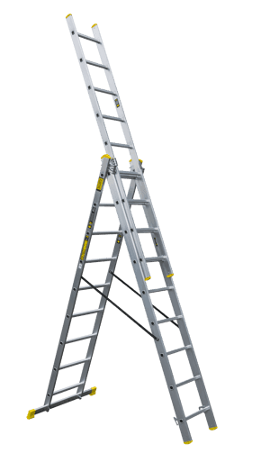 DRABINA ALUMINIOWA KRAUSE 3X9 na wynajem