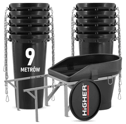 Zsyp budowlany 9 m HIGHER na wynajem