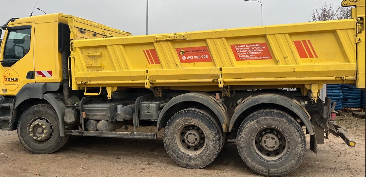 RENAULT KERAX 430DXI 3oś na wynajem