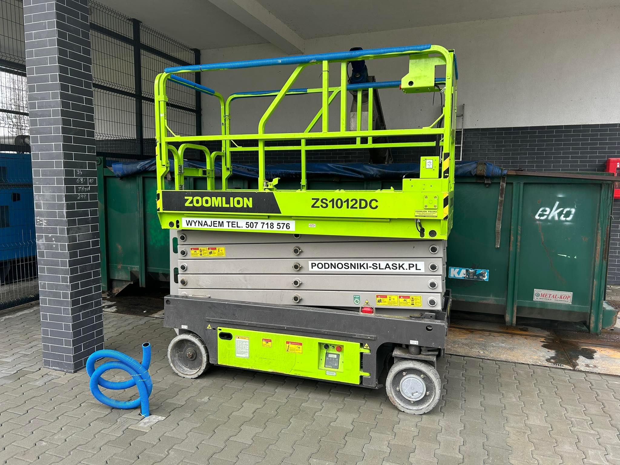 Zoomlion ZS1012DC na wynajem