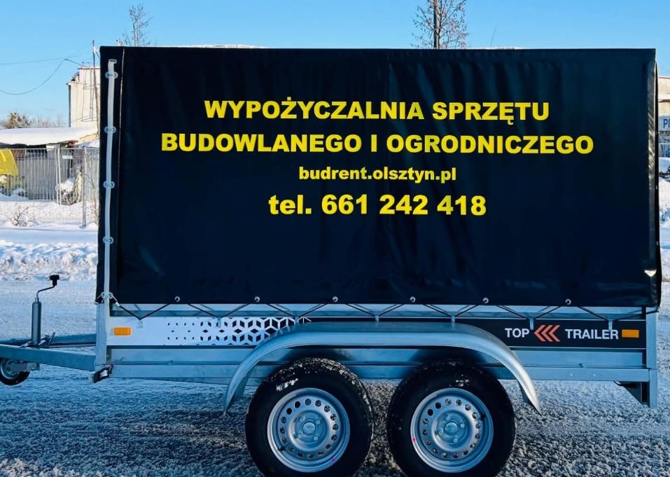 Top Trailer przyczepa dwuosiowa z plandeką 251x135 / NO028CR na wynajem