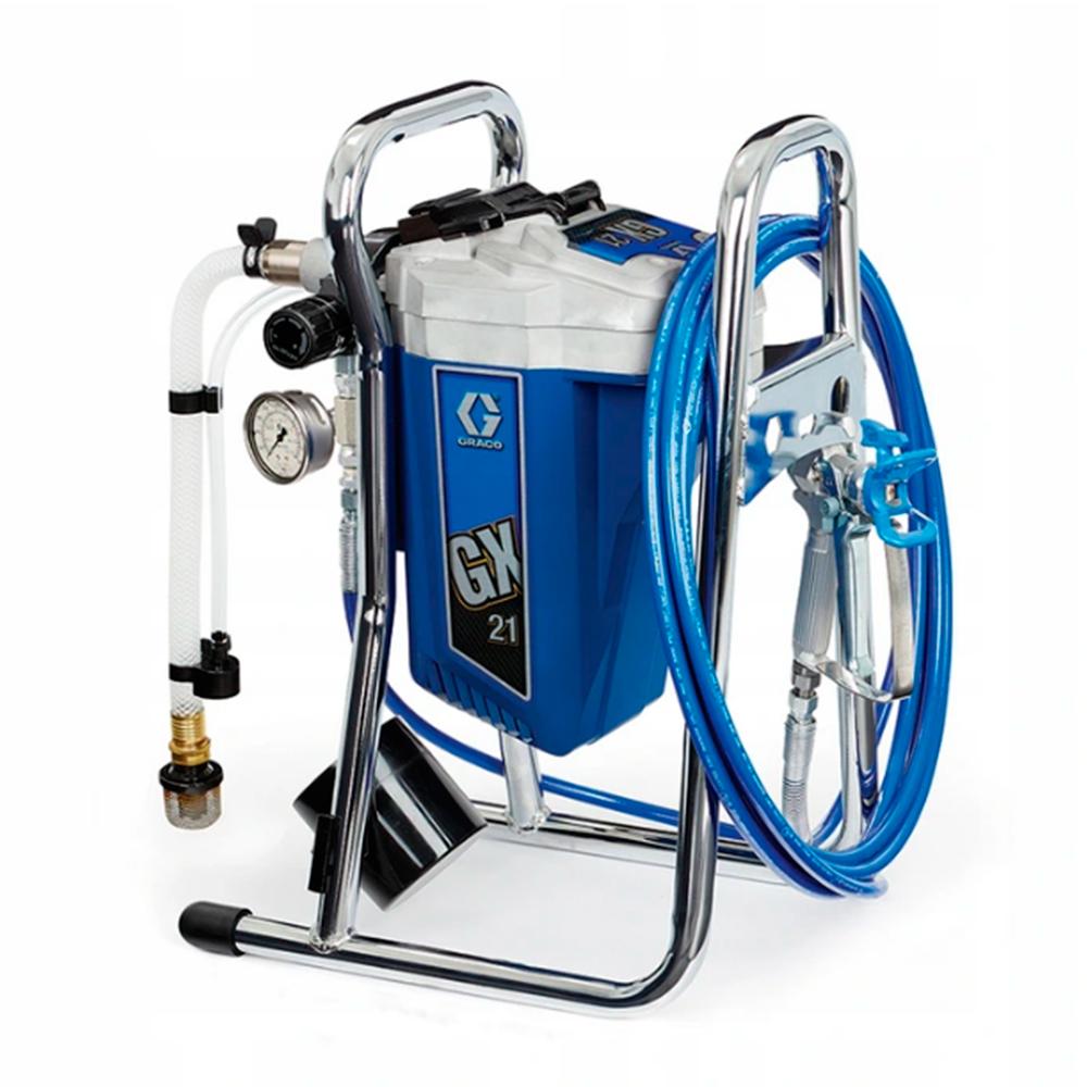 Agregat malarski Graco GX21+przedłużki+ cleanshot+szkolenie z malowania w cenie na wynajem