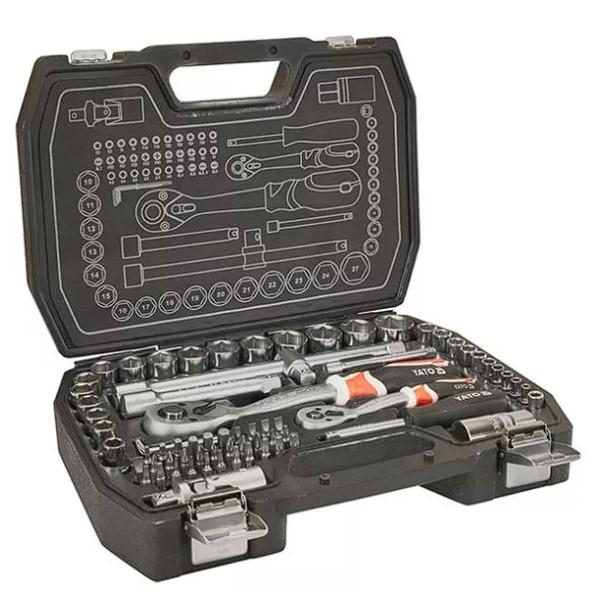 YATO Zestaw narzędzi 1/2" i 1/4" 72 szt. na wynajem