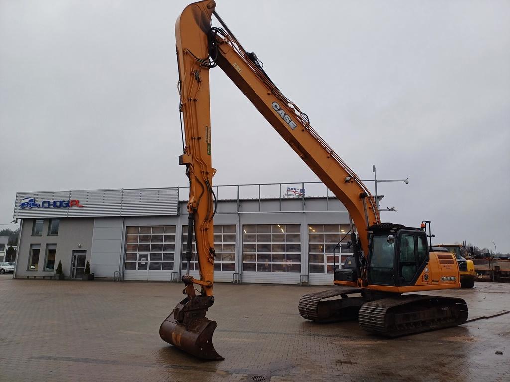 Koparka gąsienicowa CASE CX210 LONG REACH na wynajem