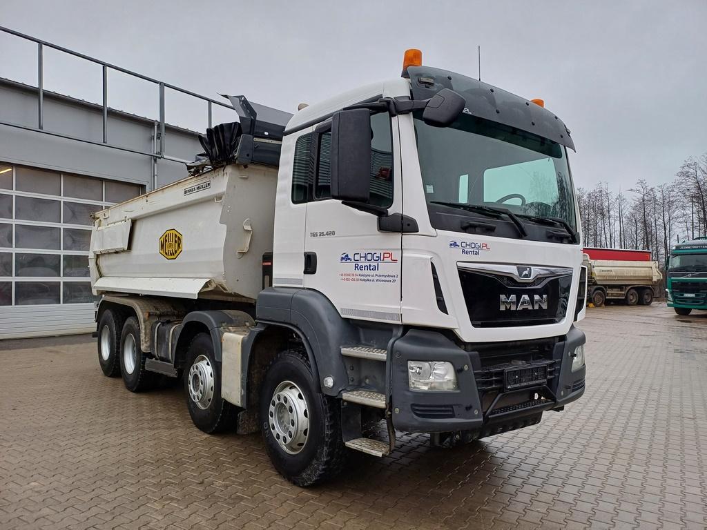 Man TGS 35.420 8x4 na wynajem