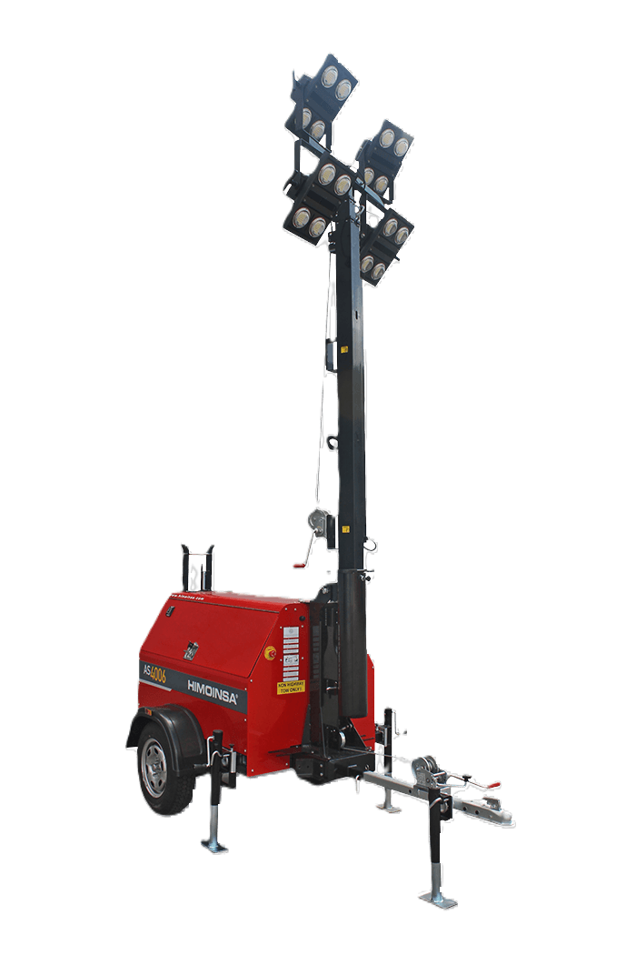 MASZT OŚWIETLENIOWY LED HIMOINSA APL-4006 5INS 230V 9M(DIESEL) na wynajem