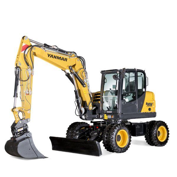 Yanmar B95W na wynajem. Zdjęcie 0