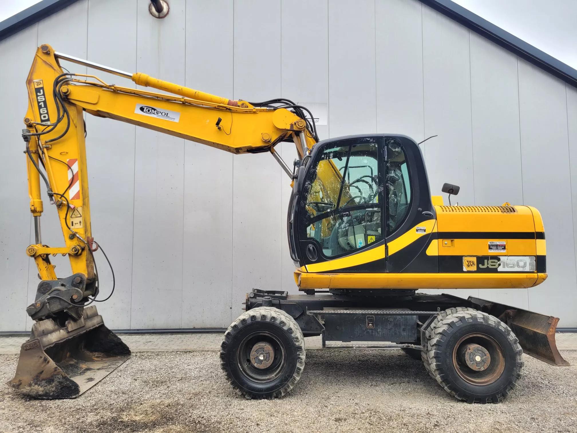 JCB JS160W na wynajem. Zdjęcie 0