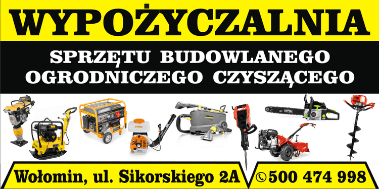 "GODLEWSKI" Wypożyczalnia Sprzętu Budowlanego Ogrodniczego Czyszczącego Elektronarzędzi  logo