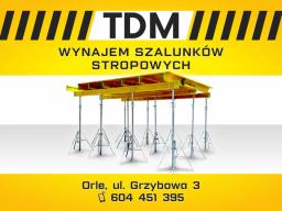 Bautreg stropowe na wynajem
